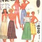 McCall's 6310 Vintage 1978 Lingerie Sewing Pattern Petticoat, Camisole, Half Slip and Panty