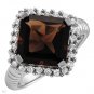 New FPJ 4.44 CTW Topaz Gold Ring Size 7 Retails $1,120