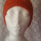 Crochet Burnt Orange Beanie