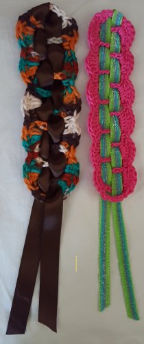 Crochet Handmade Bookmarks Set Of Two.