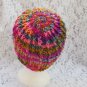 Cactus Flower Crochet Beanie