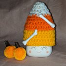 Marshmallow Candy Corn Mug Hat