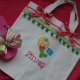 Mermaid Tote and Flip Flop Set