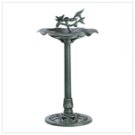 Verdigris Birdbath