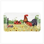 Country Rooster Serving Platter