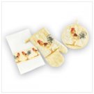 Rooster Kitchen Textile Set