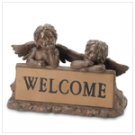 Garden Cherubs Welcome Marker