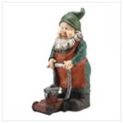 Lawn Mowing Garden Gnome