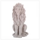 Sitting Lion Stone Finish Statue