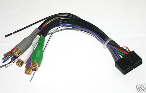 JENSEN WIRE HARNESS 20 PIN WIRE CD3720 CD-3720 J20 jensen 20 pin wiring harness 
