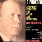 PROKOFIEV Cello Orchestra MONIGHETTI Cello Concerto Melodiya LP C10 9033
