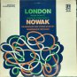 London Nowak Brass Quintet Psalm Of These Days II Piano Soundscape String Quartet Soundscape CRI 470