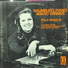 Zola Shaulis Plays Ernest Bloch,Louis Gruenberg Samuel Barber Naumburg Piano Award CRI 295