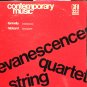 Fennelly Hibbard Evanescences String Quartet Da Capo Chamber Players Electronic Tape CRI 322