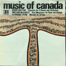 Roger Matton William McCauley Clermont Pepin Concerto Two Pianos Miniatures Flute Strings CRI 317