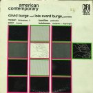 David Lois Svard Burge McLean Eakin Hamilton Hutcheson Dimensions Frames Palinodes Impromptu CRI 407