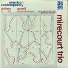 Chihara Cowell Mirecourt Elegy Hymn Fuguing Four Declamations Return Gravely Vigorously CRI 386