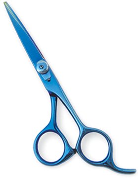 PVD Titanium Plasma Coated Barber Scissors