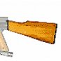 US Army Project Salvo AK47 Wood Buttstock