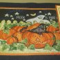 tapestry table runner peek-a-boo new halloween