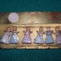 vintage plastic angels SCCO co NIB for crafts christmas tree cake decorating
