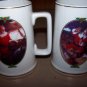coca cola christmas coffee mugs very cute 1996