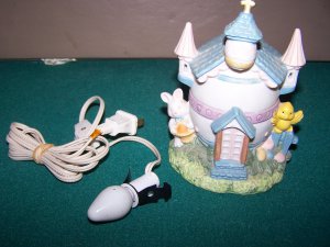 easter night light egg house adorable very cute