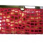 NEW DESIGNER INSPIRED CROCO CLUTCH WALLET BAG PURSE NTW