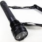 35 Watt Rechargeable HID Flashlight 2500 LM +Amber Lens