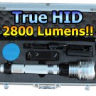 Tactical 35W HID Flashlight 2800 LM 2+ Hour Battery USA