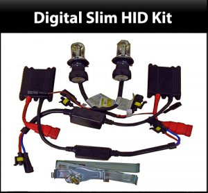 SLIM DIGITAL HID LIGHT KIT ALL BULB SIZES & COLORS