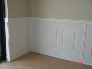 WAINSCOT  WALL PANELING , EASY INSTALLATION
