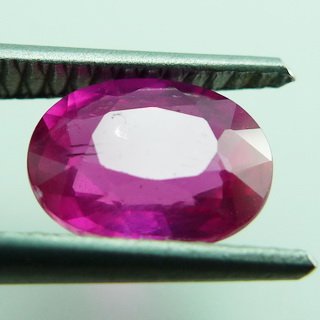2.10ct. UNHEATED! 100% NATURAL OVAL RUBY MOZAMBIQUE