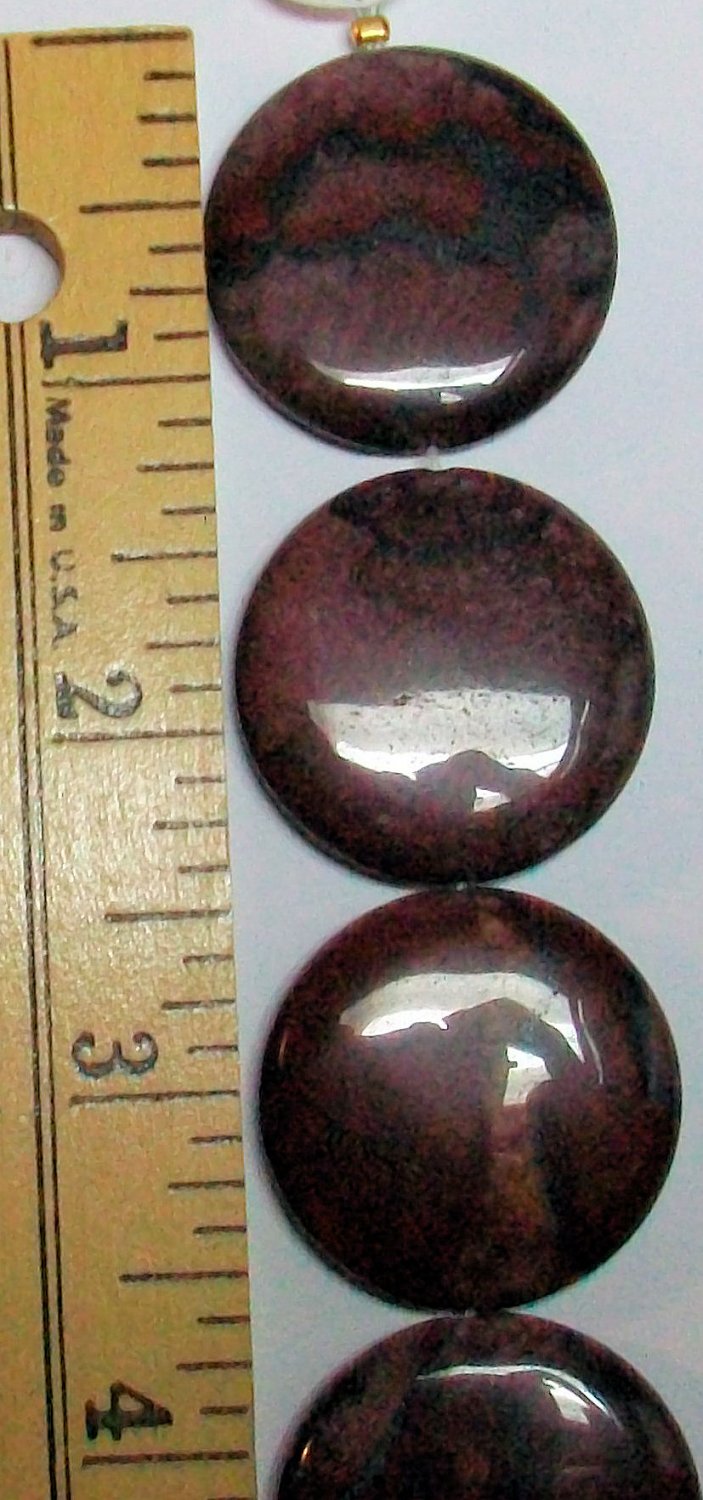 Red Picture Jasper Semi Precious Gemstone