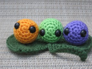 Rainbow Tads Crochet Pattern
