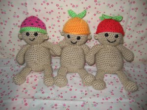 Fruity Babies Crochet Pattern