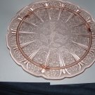 Pink Depression Plate -10in - Mint Cond.