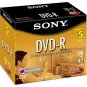Sony DVD-R 16X 4.7 GB 5DMR47L3 Sealed (5/Pack) 50% OFF