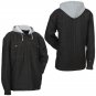 Casual Outfitters Black Denim Jacket with Hood - Size 2X