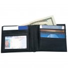 Embassy Men's Leather Bi-Fold Wallet Space for Cards and License