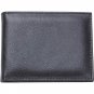 Men's Leather Bi-Fold Wallet With Divided Space For Currency