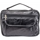 Embassy Italian Stone Design Leather Bible Cover with Side Pocket