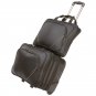 Maxam 2pc Rolling Trolley Business/Overnight Bag with Laptop Bag