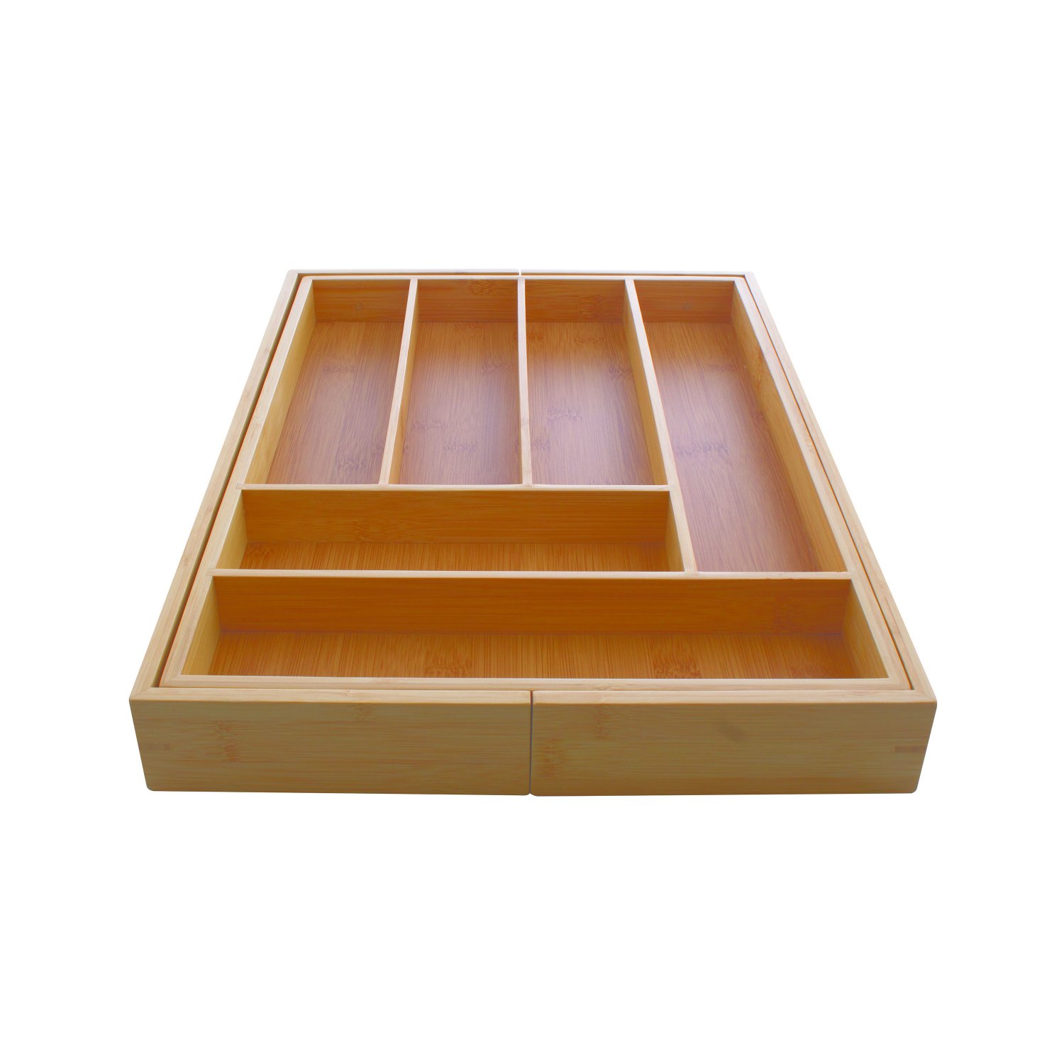 Chef's Secret Expandable Bamboo Drawer Organizer