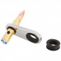 Polished Aluminum Frame Mount Bullet-Shaped Blue LED Light