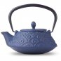 Chef's Secret 30 oz (3.75 cups) Blue Cast Iron Tea Pot