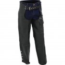 Rocky Mountain Hides Buffalo Leather Motorcycle Chaps - Medium