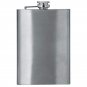 Maxam 8oz Stainless Steel Flask with Brushed and Polished Finish