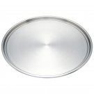 Maxam Stainless Steel Pizza Pan Measures 12-3/4" in Diameter