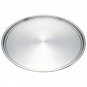 Maxam Stainless Steel Pizza Pan Measures 12-3/4" in Diameter
